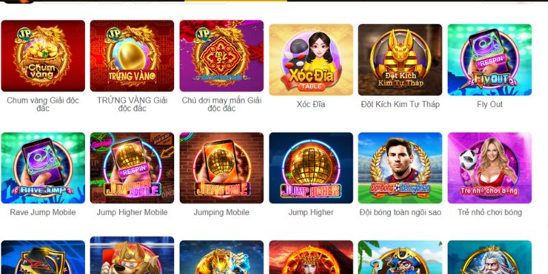 Thử sức với các tựa game đổi thưởng đẳng cấp tại nổ hũ CQ9